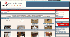 Desktop Screenshot of nientedinuovo.it